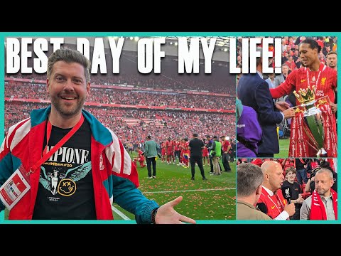 I Went PITCHSIDE With The Premier League Champions!!! 🤯 | Liverpool Vlog