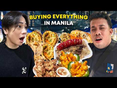 BUYING EVERY STREETFOOD IN MANILA (Fusion Alley Foodpark)