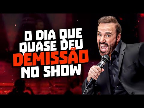 O DIA QUE QUASE DEU DEMISSÃO NO SHOW - STAND UP COMEDY DIOGO PORTUGAL