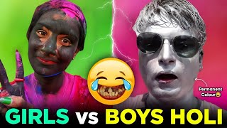 BOY vs GIRL On Holi | Holi 2025 | Holi Special | One Minute Review