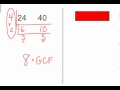 Understanding the Ladder Method for GCF