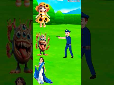 पुलिस मां कौन सी हैं🤔🤡~ mini wood toy - woodworking art skills / wood / hand crafts #shorts