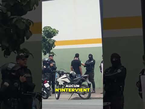 Cette mère recadre son fils devant la police