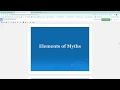 Understanding Myths and Their Elements