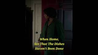 Arrive Home, Dishes Problems, be like 😆