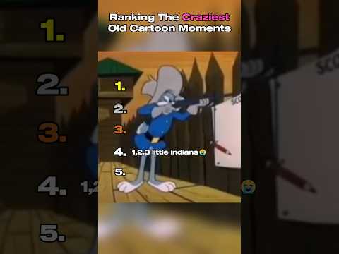 Craziest Cartoon Moments #ranked #funny #tiktok