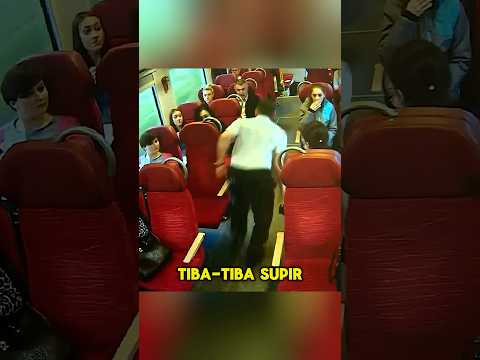 supir kereta ini tiba-tiba lari⁉️
