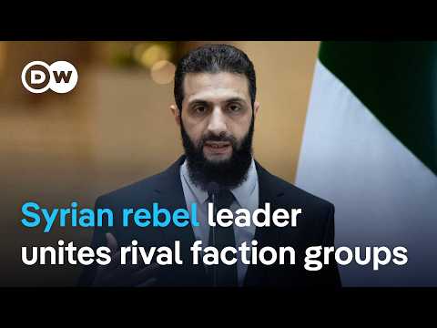 Syrian factions agree to disband as Kurdish-Turkish tensions escalate in north | DW News