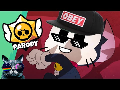 Angel Edgar VS Demon Mortis - Brawl Stars Animation Parody