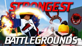 Roblox The Strongest Battlegrounds be like 👊