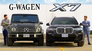 2019 BMW X7 против Mercedes G Класса