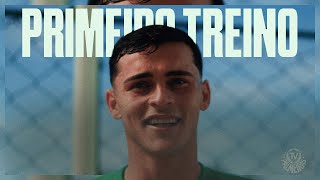 RAMÓN SOSA TREINA PELA PRIMEIRA VEZ COMO JOGADOR DO VERDÃO