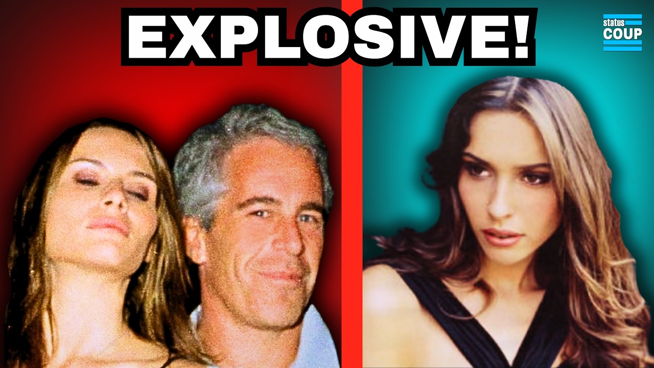 MELANIA BOMBSHELL Finally Drops! ESCORT for Epstein?!