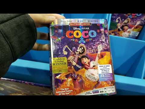 Costco! Disney Pixar Coco Movie (Blu-Ray, DVD,...