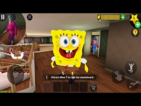 Scary Teacher 3D Game Update Special Episode Spongebob Android Game