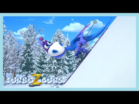 Jerry Goes Skiing | Turbozaurs | Wildbrain Superheroes