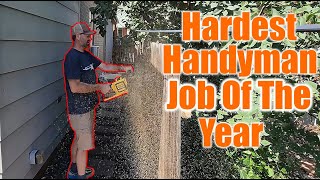 This Has Been The Hardest Handyman Job This Year | Broken Back | THE HANDYMAN |