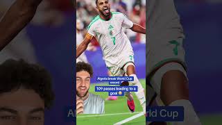 109 passes led to Mahrez’s goal vs Austria