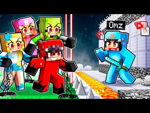 EVIL OMZ CREW vs The Most Secure House in Minecraft!