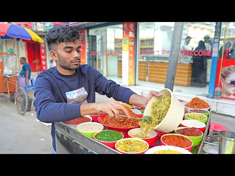 Bengali Rice Cake with 13 Unique Pickles | Street Food