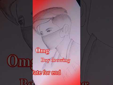 boy drowing omg please🤩🤩🖌🖌 #song like#shorts#viralshorts#drawing