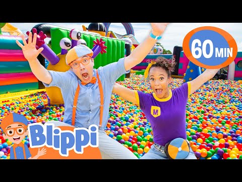 Blippi's Biggest Ball Pit Challenge! 🔵🔴🎈 | Blippi's 10 Year | Fun & Educational Videos for Kids