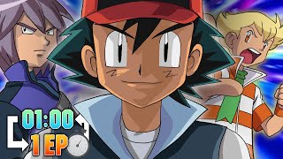 POKÉMON [D&P Sieger der Sinnoh-Liga] ⏱️ 1 Folge in 1 Minute⏱️