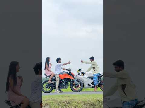 Mere Dono Bike Ko Ride Pay Jana Hai🔥🚴||#shorts #ktm #r15 #ytshorts