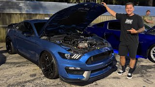 First CAR MEET in My Shelby GT350 at Mustang Week 2025!!