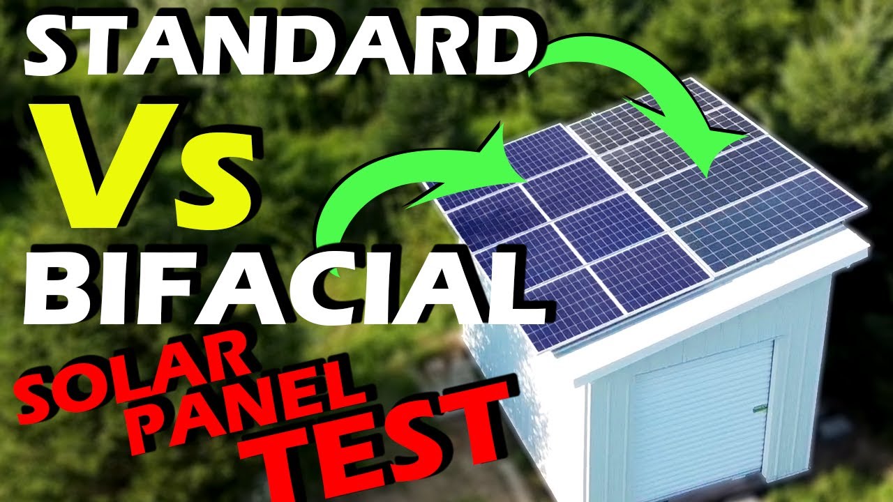 Should you put BIFACIAL Solar Panels on the ROOF?