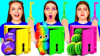 Solve the Mystery Challenge of 1000 Keys | Funny Situations and Fails by DaRaDa Challenge