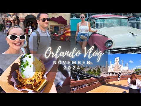 Orlando Vlog November 2024! | Universal Studios & Islands of Adventure | Harry Potter