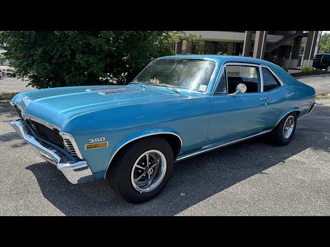 Test Drive 1970 Chevrolet Nova 4 Speed $26,900 Maple Motors #2969