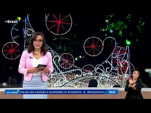 Recife se enche de luzes para celebrar o Natal
