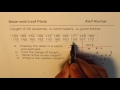 Understanding Data Sets and Plots