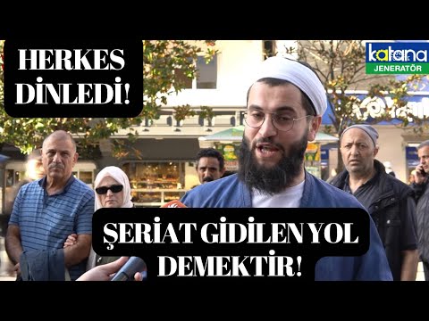 LAİKLİK Mİ? ŞERİAT MI? HELAL OLSUN! Röportaj…