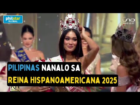 Dia Mate ng Pilipinas nanalo sa Reina Hispanoamericana 2025