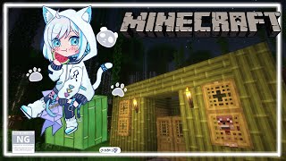 #02【 Minecraft 】　ジャングル生活2日め　～拠点整地～　【アルス・アルマル/にじさんじ】