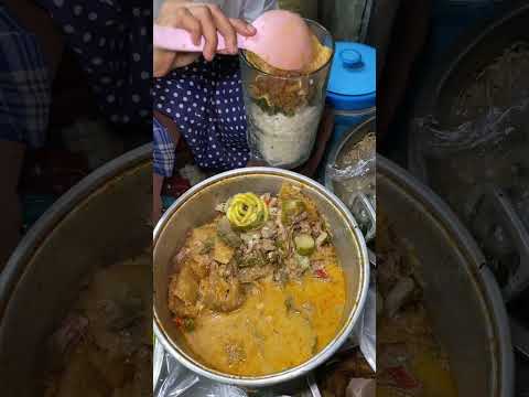 TANTANGAN BELI NASI PECEL PAKAI GELAS JUMBO FULL JADI 1‼️ #kulinersemarang #shorts