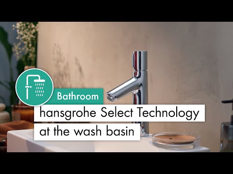 hansgrohe Select Technology at the wash basin