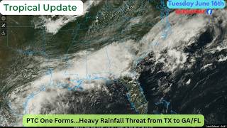 June 16th Tropical Update PTC 1