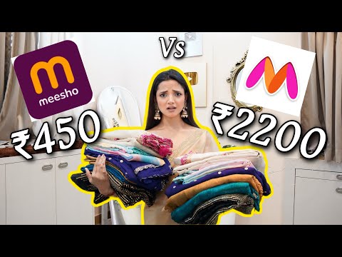 Meesho Vs Myntra🤯 Same Product Different Price 🤯 |Which one is best? Honest Review😳😨