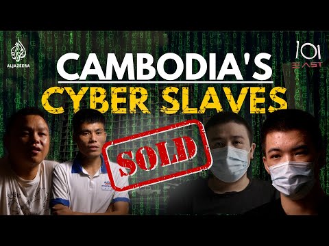 YouTube video thumbnail: Forced to Scam: Cambodia’s Cyber Slaves