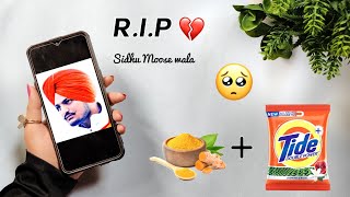 Sidhu Moose Wala Drawing with turmeric & tide | Tribute to @SidhuMooseWalaOfficial