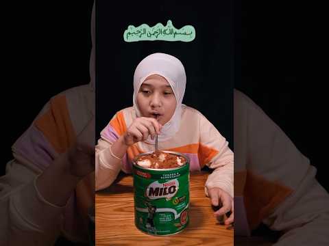 Minum MILO 1 KALENG!! 🤤