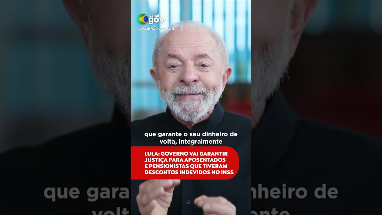 COMEÇA HOJE ADESÃO AO RESSARCIMENTO DO INSS lula presidentelula inss noticias governofederal