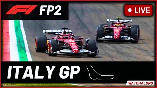 🔴F1 Live - Italian GP FP2 - Full Commentary & Live Timings at Monza