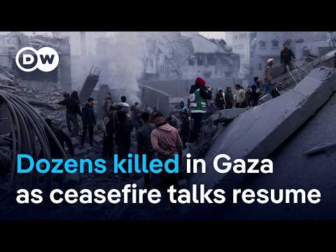 Israel-Hamas war: 34 hostages to be exchanged in a possible ceasefire? | DW News