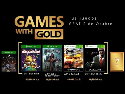 Games with Gold Xbox One y Xbox 360 | Octubre 2018