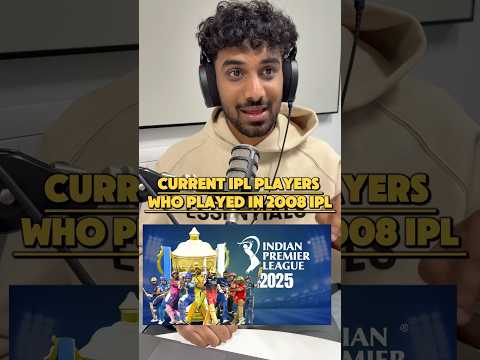 IPL 2008 ➡️ IPL 2025. Players from 2008 IPL playing in IPL 2025. #cricket #ipl #ipl2025 #india